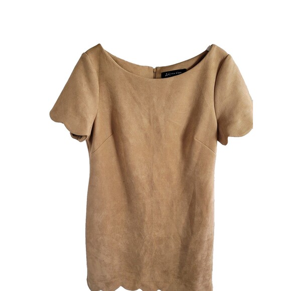 Womens  dress AK Anne Klein medium champagne yellow - Picture 2 of 11